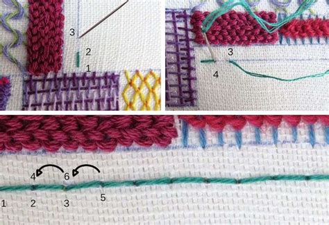 Stitch Fun - Back Stitch Variations - Stitchdoodles