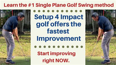 #1 Single Plane Golf swing method - Fastest Improvement Guaranteed ...