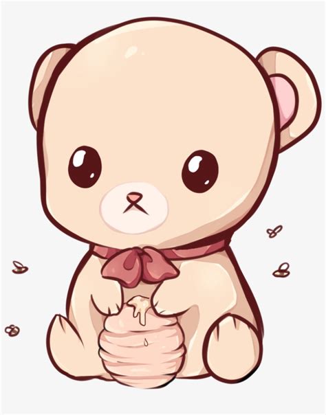 Free Library Drawn Teddy Bear Kawaii - Kawaii Bear Drawing Transparent ...