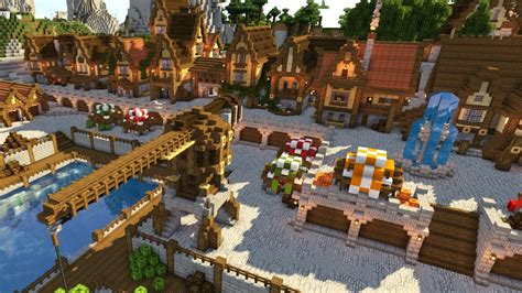 Medieval Towns And Villages Minecraft