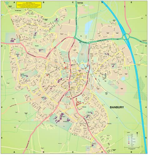 Town Map - Experience Banbury