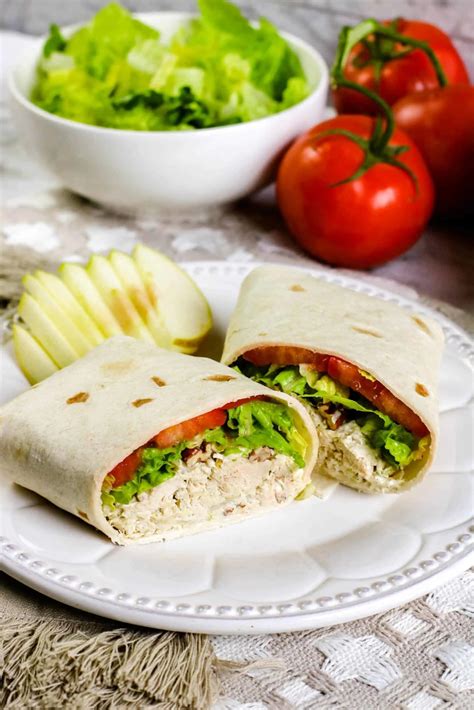 Chicken Salad Wraps - Marathons & Motivation