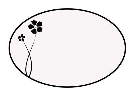 Oval Template Clipart - ClipArt Best