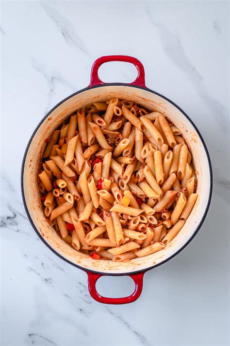 Vegan Baked Ziti with Cashew Cheese Sauce | Two Spoons