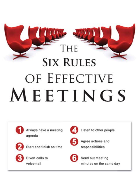 Poster - Meeting Rules :: Behance