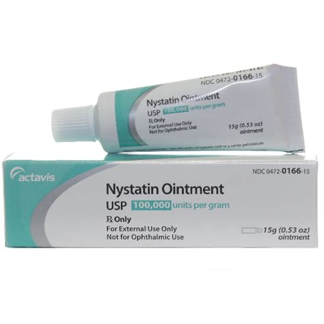 Nystatin Ointment (100,000u/gm) 15g