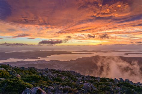 Sunrise - Mount Wellington Tasmania Australia | Sunrise