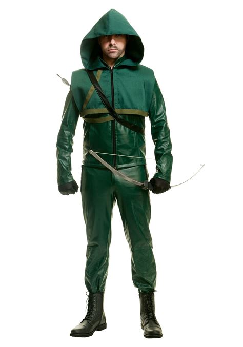 Men's Premium Arrow Costume | Arrow costume, Green arrow costume, Mens ...