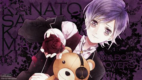 Kanato, Teddy and a red rose - Diabolik Lovers Wallpaper (37437139 ...