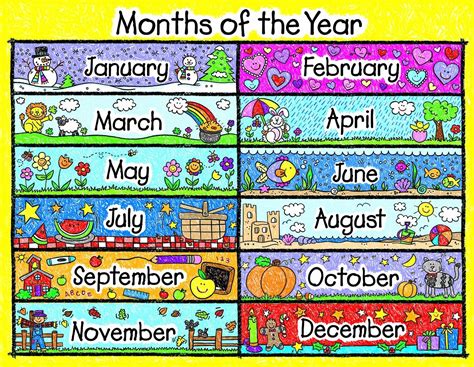 Months of the Year Templates | Activity Shelter