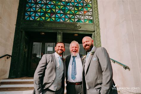 Aled & Stephen - Brangwyn Hall Swansea Wedding Photography Gay Lockdown ...