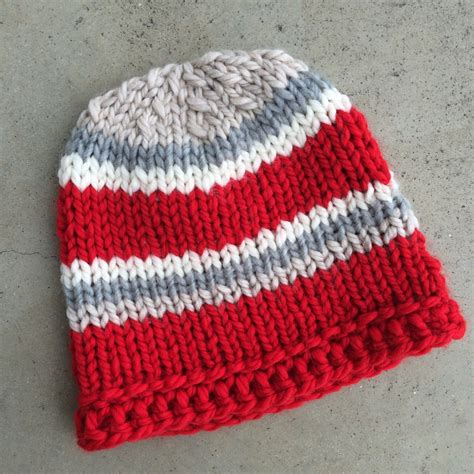 Simple Chunky Knit Hat – made by marni