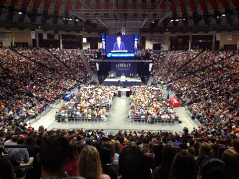 Senate candidate Gillespie speaks at Liberty University convocation ...