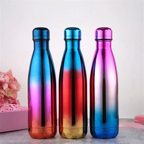 SugarBottle™ - Stainless Steel Rainbow Water Bottle – SucreEtCoton