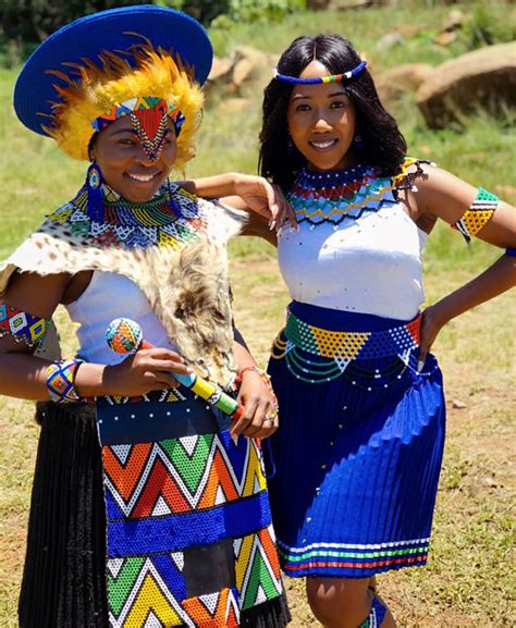 Clipkulture | Lerato Mvelase and Sihle Ndaba In Zulu Traditional Attire ...