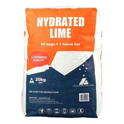 Plaster Lime 20kg - Sand and Cement reliably supplied by Granville ...