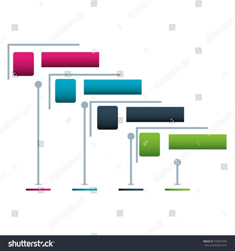 Timeline Infographics Process Steps Options Template Stock Vector ...