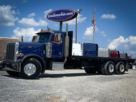 2002 PETERBILT 379 FLATBED TRUCK 575602 - Truck Market