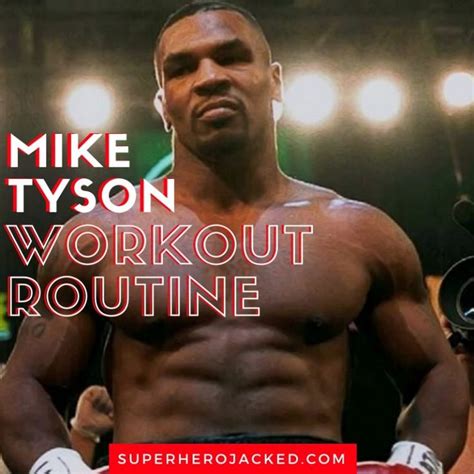 Mike Tyson Workout Routine and Diet Plan: Tyson's Calisthenics Training ...