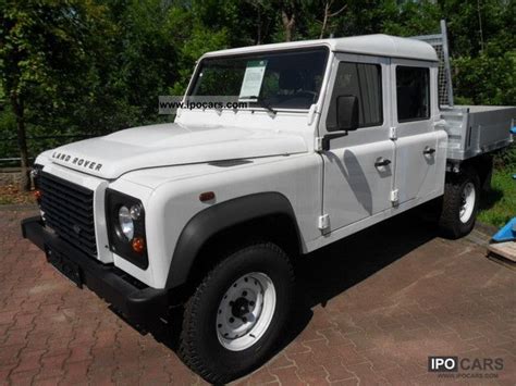 2012 Land Rover Defender 130 Crew Cab E 3-way tipper - Car Photo and Specs