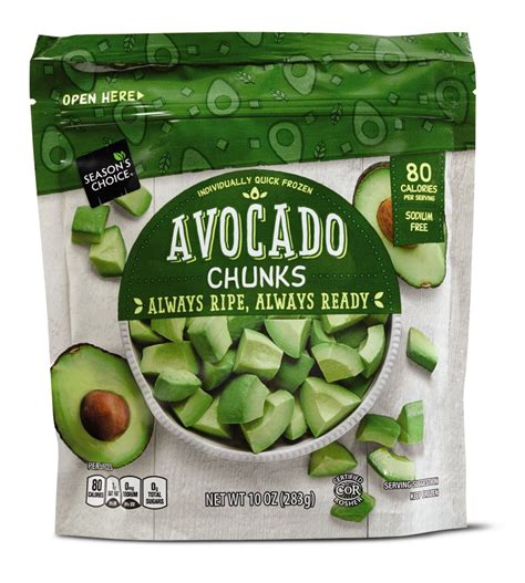 ALDI Frozen Avocado Chunks need to be stocked in your freezer