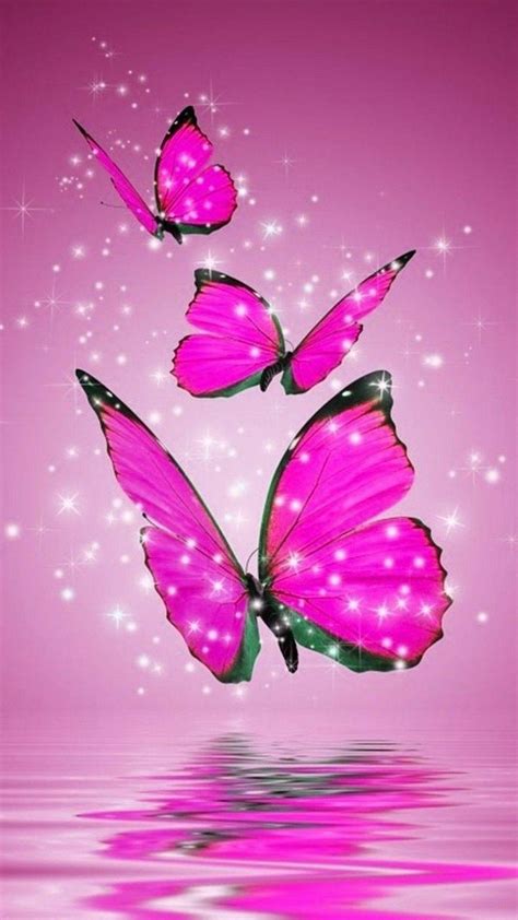 Neon Pink Butterfly Wallpapers - Top Free Neon Pink Butterfly ...