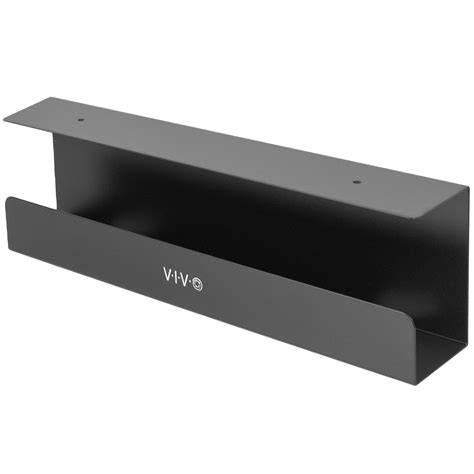 VIVO Black Under Desk 17" Cable Management Tray, Wire Organizer, Cord ...