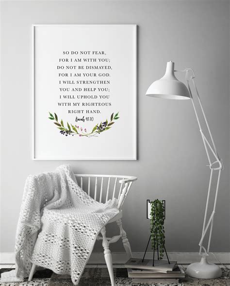 Bible Verse Print Christian Wall Art Scripture Wall Art - Etsy