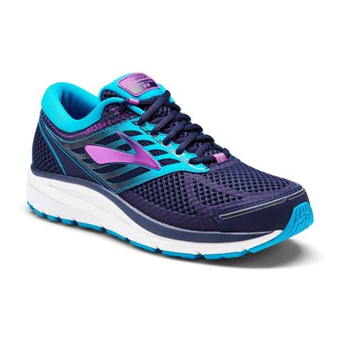 Brooks Addiction 13 (2E) Extra Wide Womens Running Shoes: Blue/Teal ...