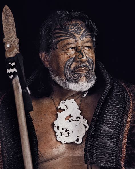 White Wolf : Stunning Portraits Of The Maori People By Photographer ...