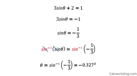 Solving Trig Equations Using Inverses (15 Helpful Examples!)