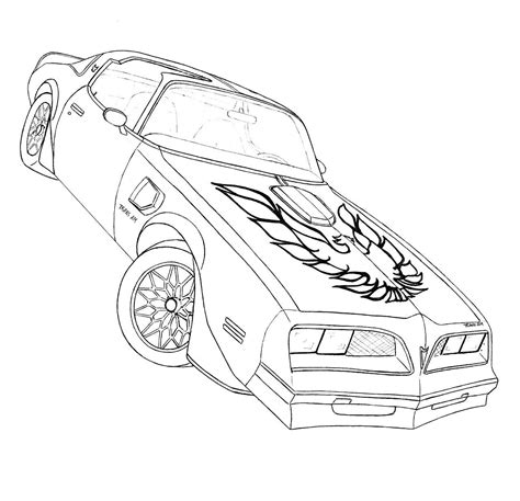 Trans Am Drawing at GetDrawings | Free download