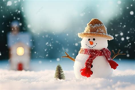 Snowman Christmas Wallpaper Free Download Background, Winter, Season ...