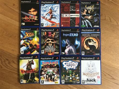 Lot of 20 Playstation 2 (PS2) Games with booklets - rare games such as ...