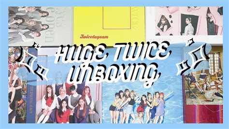 CHRISTMAS TWICE ALBUM UNBOXING 8 albums !! - YouTube