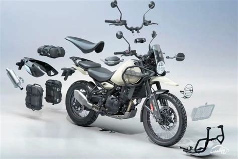 Royal Enfield Himalayan 450 Accessories Revealed - GaadiFy