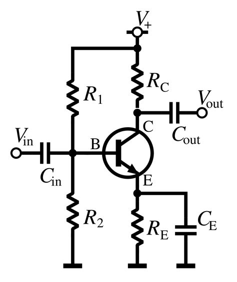 Common Emitter Transistor Circuit Diagram Amplifier Circuit