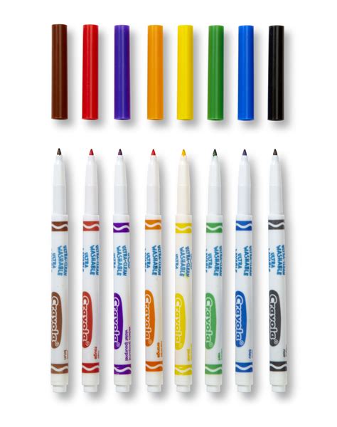 Crayola Washable Fine Line Markers with Classic Colors - 8 Count | Shop ...