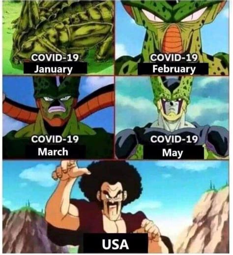 Perfect Cell Vs USA!! : r/memes