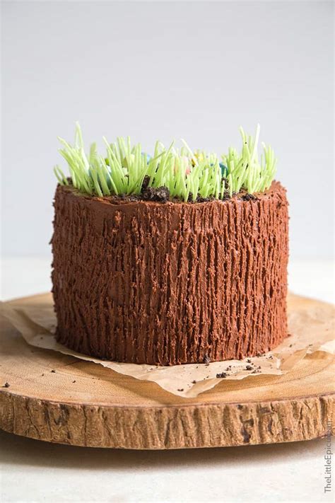 Easter Egg Chocolate Cake - The Little Epicurean