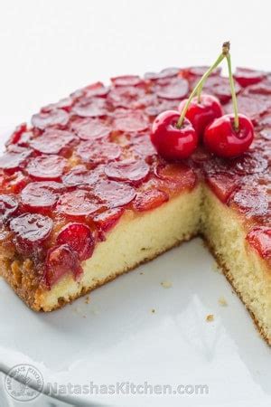 Cherry Upside-Down Cake Recipe, Cherry Cake Recipe