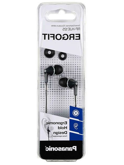 Panasonic RP-HJE125 Headset ErgoFit In-Ear Earbud 3.5 MM