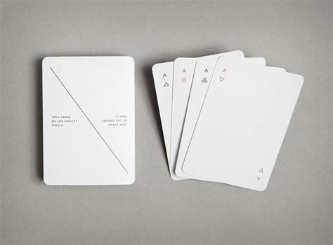 Minimalist Playing Cards