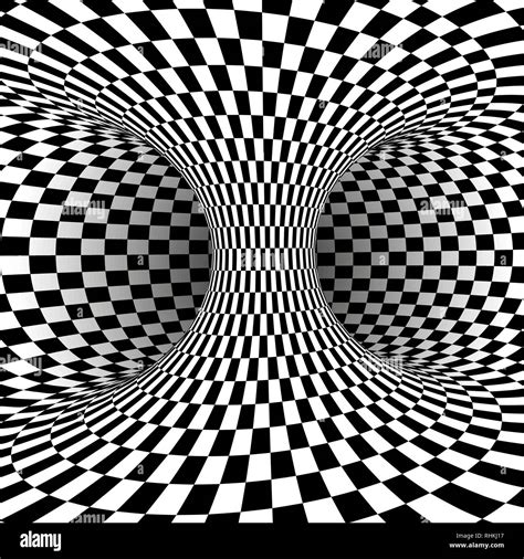 Black And White Optical Illusions