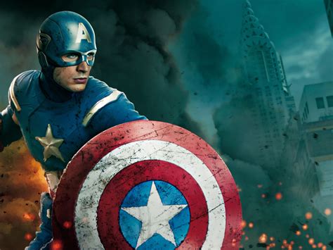 Captain America Chris Evans - Wallpaper, High Definition, High Quality ...