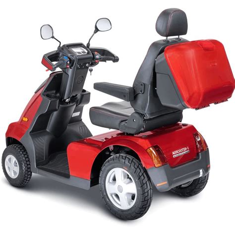 Afikim Afiscooter Breeze S 12V/105Ah 1400W 4-Wheel Mobility Scooter ...