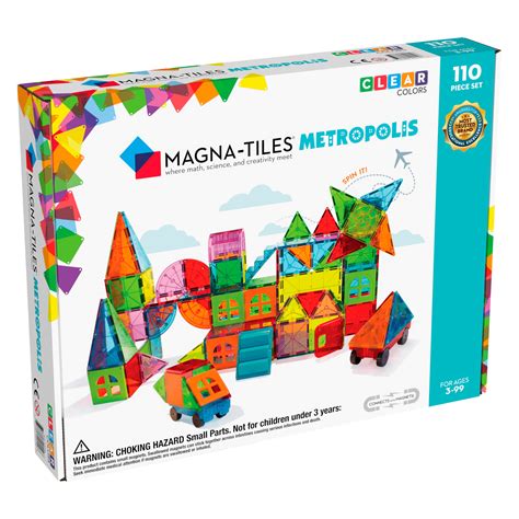 Magna-Tiles® Metropolis 110-Piece Magnetic Construction Set - Magna-Tiles®