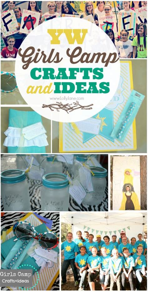 Girls Camp Crafts and Ideas