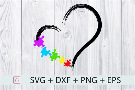 Scrapbooking Autism Awareness svg Autism Puzzle Svg Puzzle Piece svg ...