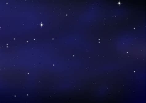 Night shining starry sky, blue space background with stars, space ...